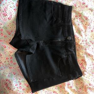 Black female shorts